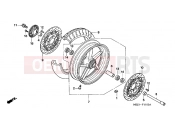 HONDA CB1300A5 CB1300 2005 F-11 FRONT WHEEL