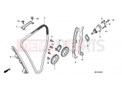 HONDA CB1300SA7 CB1300 Super Bold'or ABS 2007 E-4 TIMING CHAIN ​​/ TENSIONER