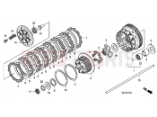 HONDA CB1300SA7 CB1300 Super Bold'or ABS 2007 E-7 CLUTCH