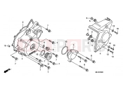 HONDA CB1300SA7 CB1300 Super Bold'or ABS 2007 E-9 LEFT CRANKSHAFT COVER