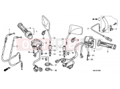 HONDA CB1300SA7 CB1300 Super Bold'or ABS 2007 F-3 SWITCH / CABLE