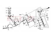 HONDA CB1300SA7 CB1300 Super Bold'or ABS 2007 F-13-1 REAR MASTER CYLINDER (CB1300A / SA)