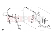 HONDA CB1300SA7 CB1300 Super Bold'or ABS 2007 F-23 SUPPORT