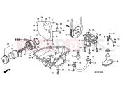 HONDA CB1300A7 CB1300 Super Four ABS 2007 E-13 OLAJTEKNŐ/OLAJSZIVATTYÚ