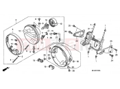 HONDA CB1300A7 CB1300 Super Four ABS 2007 F-1 HEADLAMP (CB1300 / A)