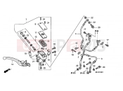 HONDA CB1300A7 CB1300 Super Four ABS 2007 F-4-1 FRONT MASTER CYLINDER (CB1300A / SA)