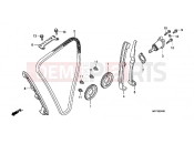 HONDA CB1300A8 CB1300 Super Four ABS 2008 E-4 TIMING CHAIN ​​/ TENSIONER