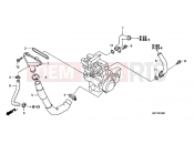 HONDA CB1300A8 CB1300 Super Four ABS 2008 E-18 WATER PIPE