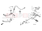 HONDA CB1300A8 CB1300 Super Four ABS 2008 F-21 PEDAL