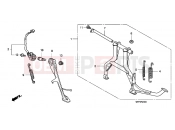 HONDA CB1300A8 CB1300 Super Four ABS 2008 F-23 SUPPORT