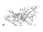 HONDA CB1300A8 CB1300 Super Four ABS 2008 F-31 FRAME HOUSING