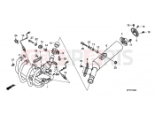 HONDA CB1300A9 CB1300 Super Four ABS 2009 F-20 EXHAUST DRUM