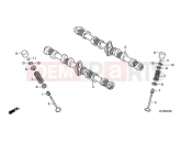 HONDA CB1300AA CB1300 Super Four ABS 2010 E-3 CAMSHAFT / VALVE