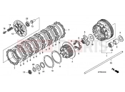 HONDA CB1300AA CB1300 Super Four ABS 2010 E-7 CLUTCH