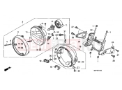 HONDA CB1300AA CB1300 Super Four ABS 2010 F-1 HEADLIGHT (CB1300A)