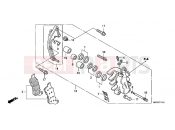HONDA CB1300AA CB1300 Super Four ABS 2010 F-11-1 B. FRONT BRAKE CALIPER