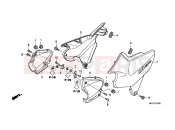 HONDA CB1300AA CB1300 Super Four ABS 2010 F-18 SIDE COVER