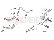 HONDA CB1300AA CB1300 Super Four ABS 2010 F-21 PEDAL