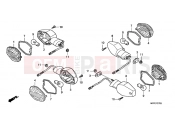 HONDA CB1300AA CB1300 Super Four ABS 2010 F-27 FLASHING BLOCK (CB1300A)