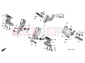 HONDA CB1300S5 CB1300S 2005 F-21 FOOTREST