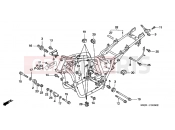 HONDA CB1300S5 CB1300S 2005 F-30 FRAME HOUSING