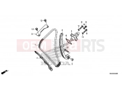 HONDA CB500FAE CB500F ABS 2014 E-4 TIMING CHAIN ​​/ TENSIONER