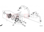 HONDA CB500FAE CB500F ABS 2014 E-12 WATER PUMP
