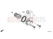 HONDA CB500FAE CB500F ABS 2014 E-21 THERMOSTAT