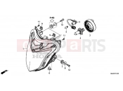HONDA CB500FAE CB500F ABS 2014 F-1 HEADLIGHT