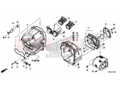 HONDA CB500FAE CB500F ABS 2014 F-25 AIR FILTER
