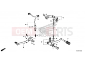 HONDA CB500FAE CB500F ABS 2014 F-29 PEDAL