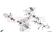HONDA CB500FAE CB500F ABS 2014 F-35 FLASHING