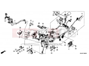 HONDA CB500FAE CB500F ABS 2014 F-38 WIRING HARNESS