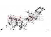 HONDA CB500FAE CB500F ABS 2014 F-39 FRAME HOUSING