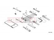 HONDA CB500FAE CB500F ABS 2014 F-48 TOOLS