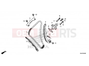 HONDA CB500XAF CB500X 2015 E-4 TIMING CHAIN ​​/ TENSIONER