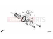 HONDA CB500XD CB500X 2013 E-21 THERMOSTAT