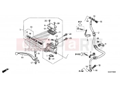 HONDA CB500XD CB500X 2013 F-5 FRONT BRAKE MASTER CYLINDER (STD)