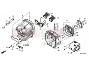 HONDA CB500XE CB500X 2014 F-25 AIR FILTER