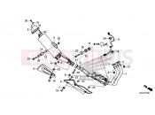 HONDA CB500XAE CB500X ABS 2014 F-27 EXHAUST DRUM