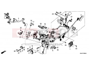 HONDA CB500XAE CB500X ABS 2014 F-38 WIRING HARNESS