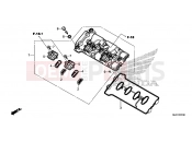 HONDA CB650FE CB650F 2014 E-1 VALVE COVER