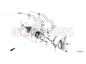 HONDA CB650FE CB650F 2014 E-10 WATER PUMP