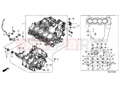 HONDA CB650FE CB650F 2014 E-13 CRANKSHAFT