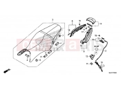 HONDA CB650FE CB650F 2014 F-16 SEAT / REAR ENGINE HOUSING