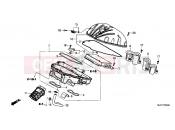 HONDA CB650FE CB650F 2014 F-18 AIR FILTER
