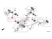 HONDA CB650FE CB650F 2014 F-26 FLASHING