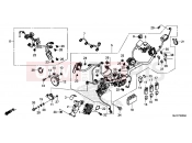 HONDA CB650FE CB650F 2014 F-29 WIRING HARNESS