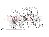 HONDA CB650FE CB650F 2014 F-32 RADIATOR