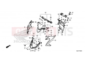 HONDA CB650FE CB650F 2014 F-33 ​​MEASURING AWNING